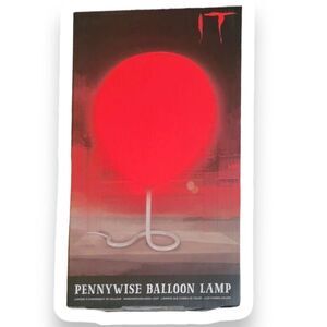 Pennywise Balloon Lamp Halloween Decorations Scary‎ Stephen King IT Clown